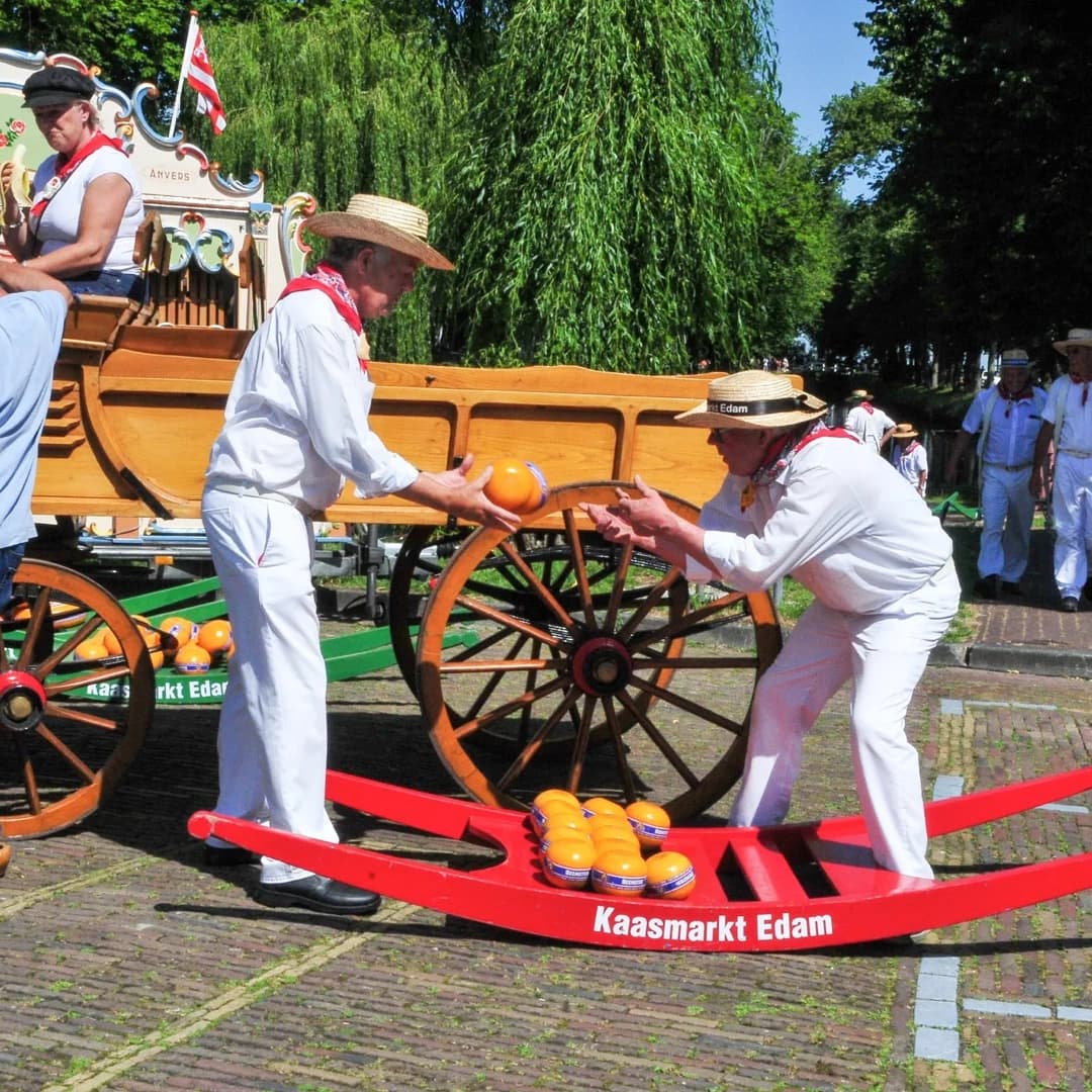 Cheese market Edam