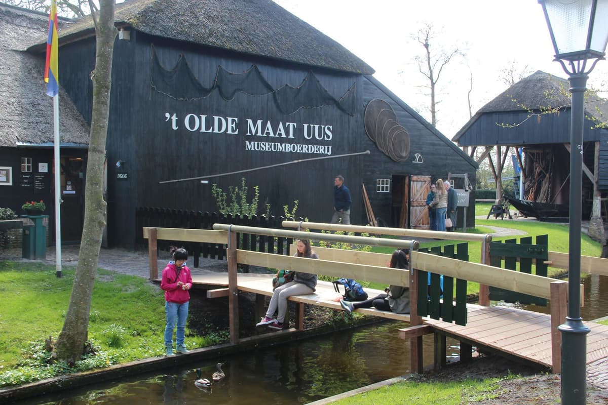 Traditional farmhouse museum in Giethoorn