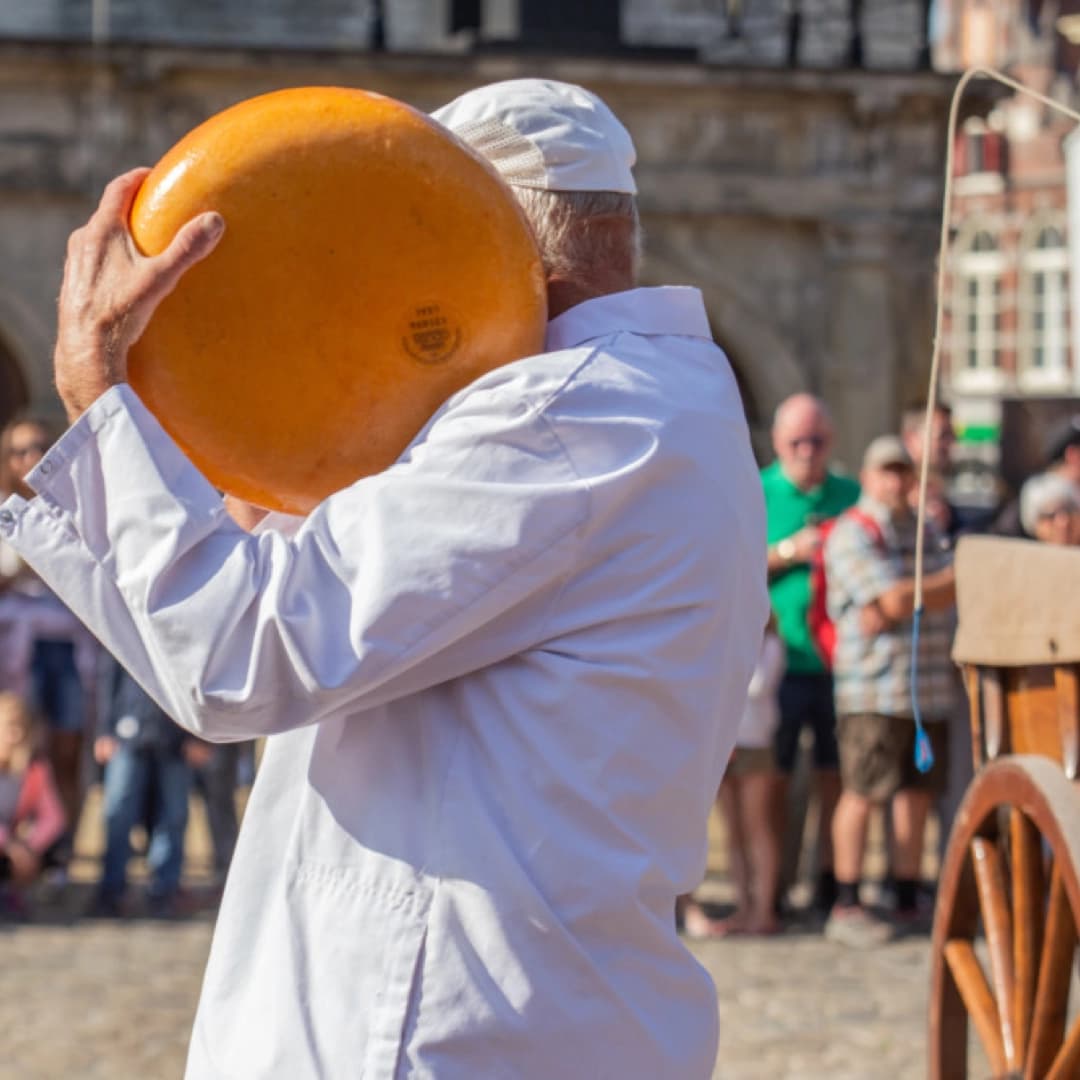 Gouda cheese market