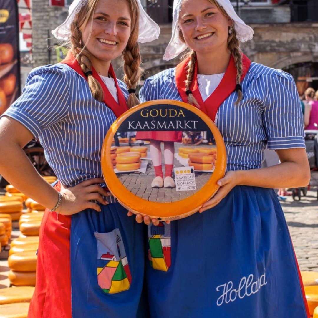 Gouda cheese market