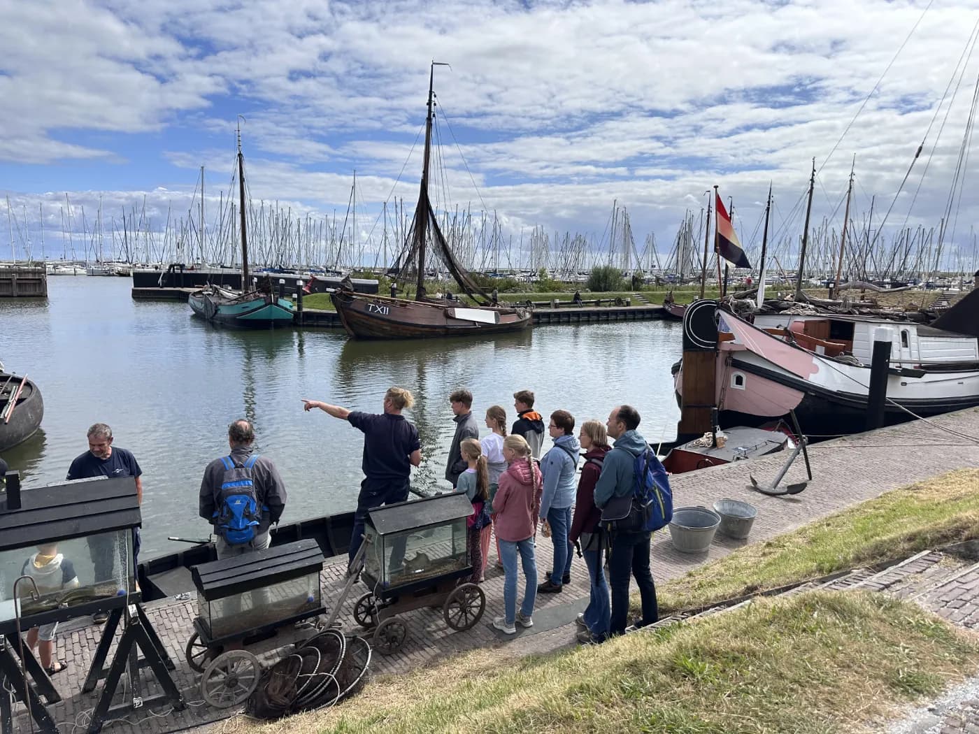 View of the Markermeer from the museum