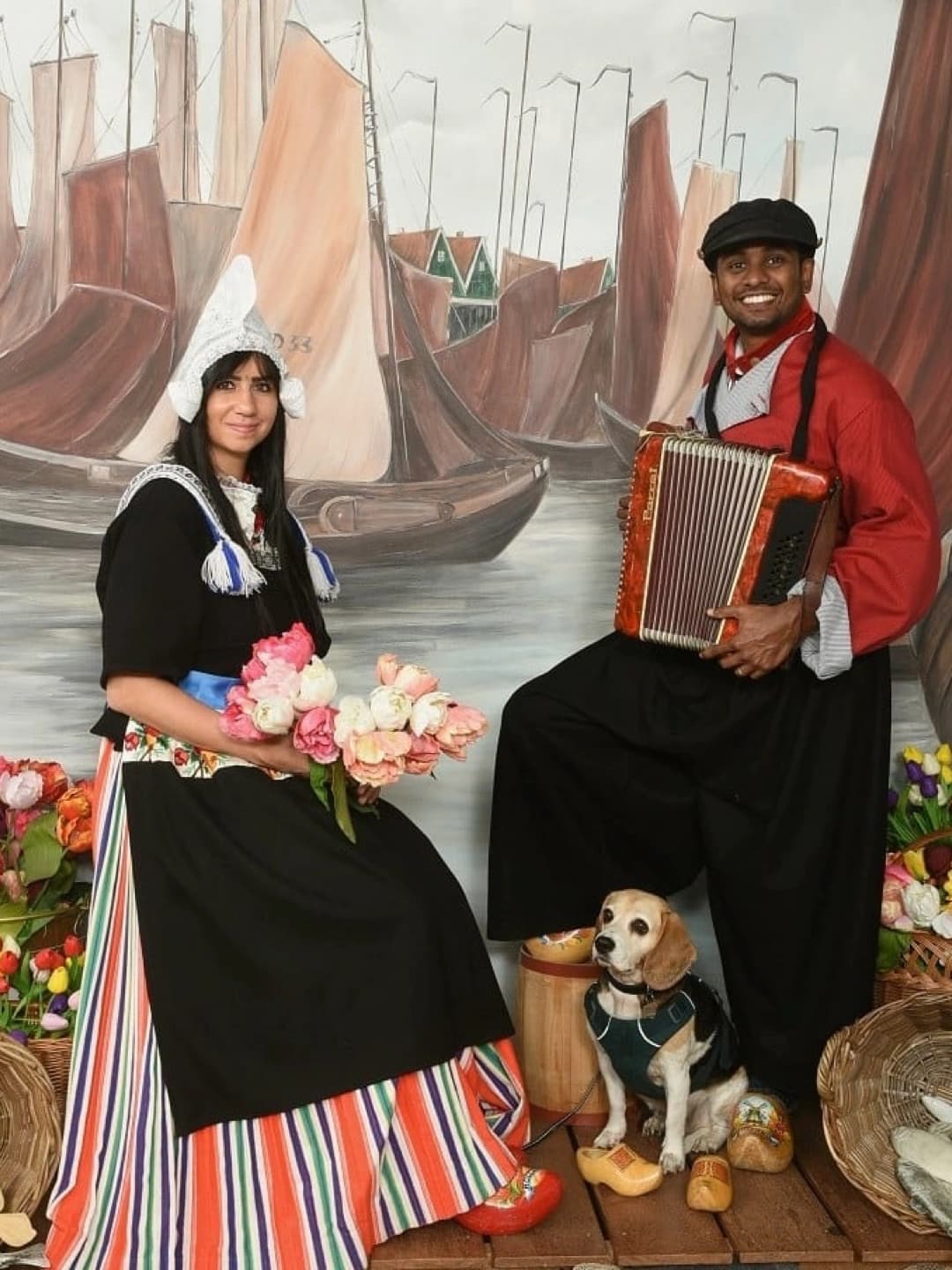 Traditional Volendam costume